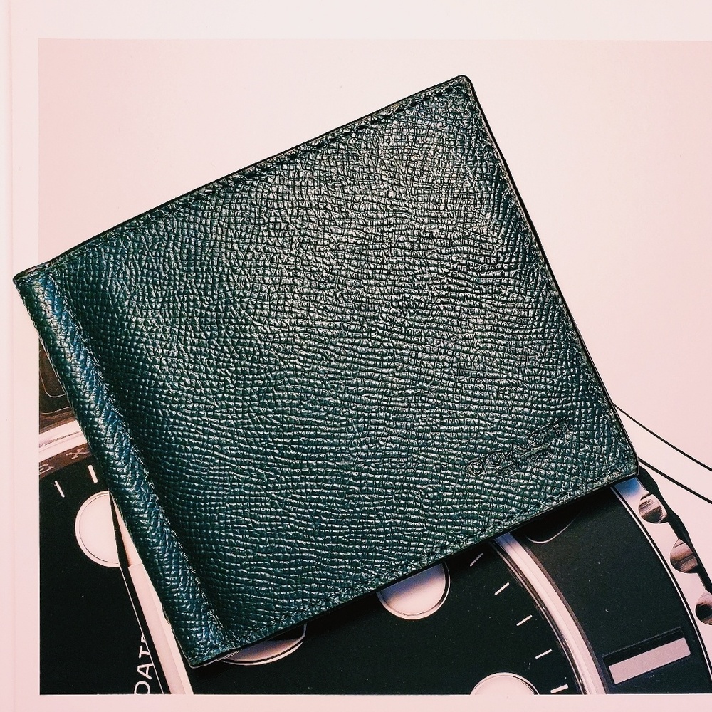 Coach Money Clip Billfold Wallet